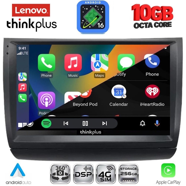 LENOVO LTM 11728_CPA (9inc) MULTIMEDIA TABLET for TOYOTA PRIUS mod. 2003-2009
