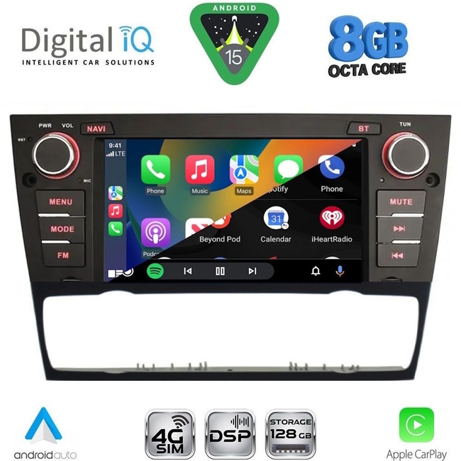 DIGITAL IQ BLM 595_CPA (7" DECK) MULTIMEDIA OEM for BMW S.3 (E90-91-92-93) mod. 2005-2012