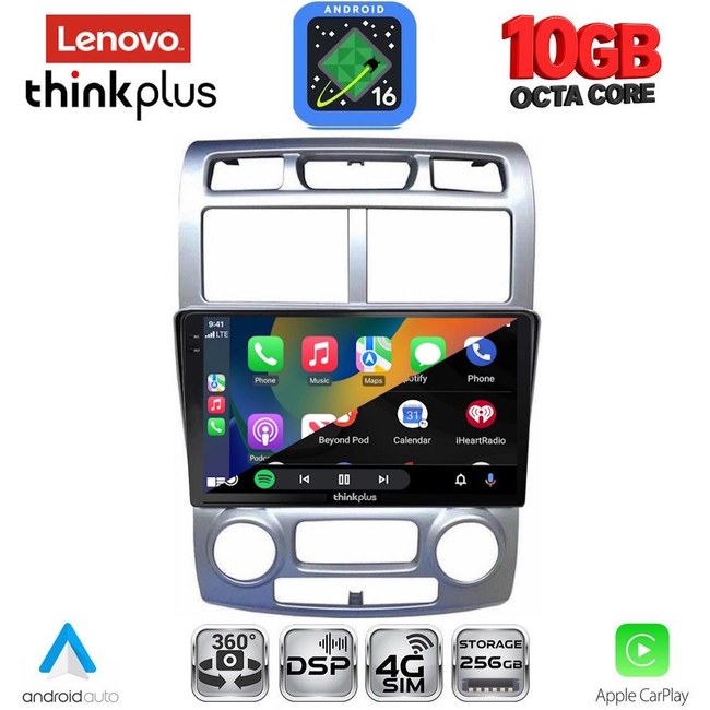 LENOVO LTM 11324SL_CPA (CLIMA) (9inc) MULTIMEDIA TABLET for KIA SPORTAGE mod. 2004-2010