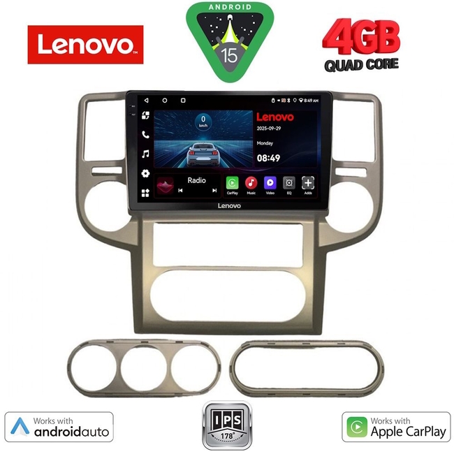 LENOVO LVE 8475B_CPAA (10inc) MULTIMEDIA TABLET for NISSAN XTRAIL mod. 2004-2007