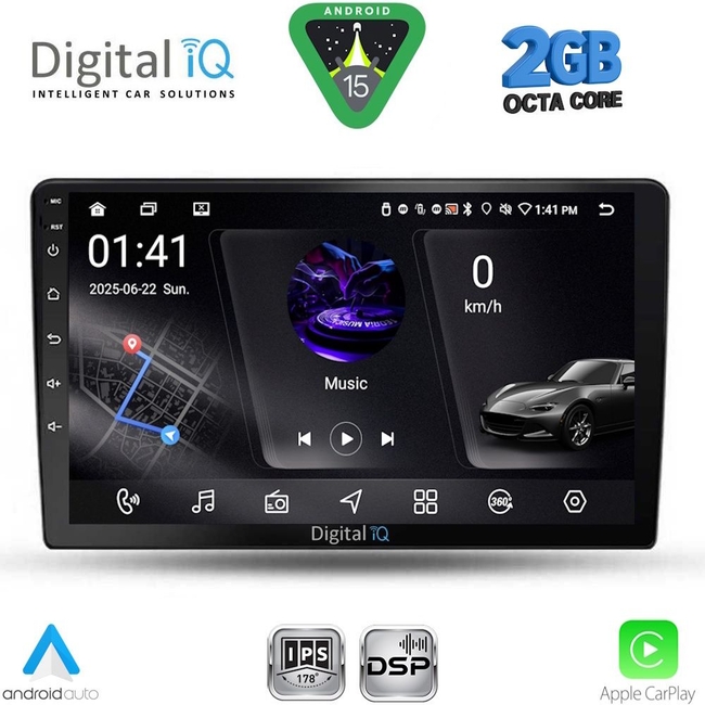 DIGITAL IQ RSF 4026A_CPA (9inc) MULTIMEDIA TABLET for ALFA ROMEO GIULIETTA mod 2014-2020