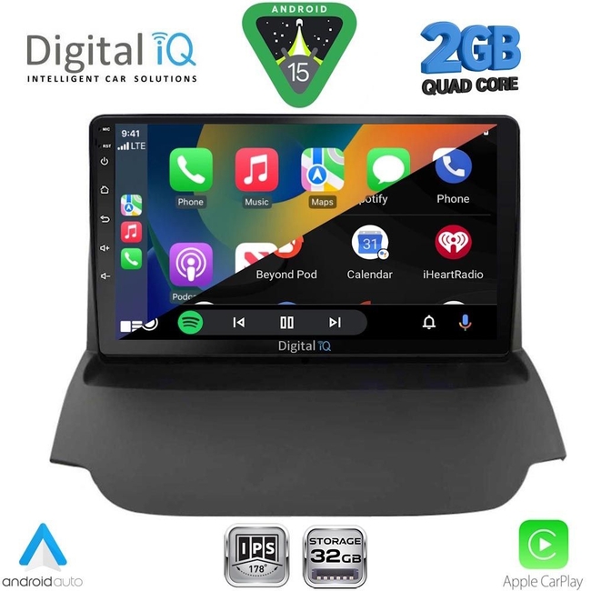 DIGITAL IQ RSD 1151A_CPA (9inc) MULTIMEDIA TABLET for FORD ECOSPORT  mod. 2012-2018