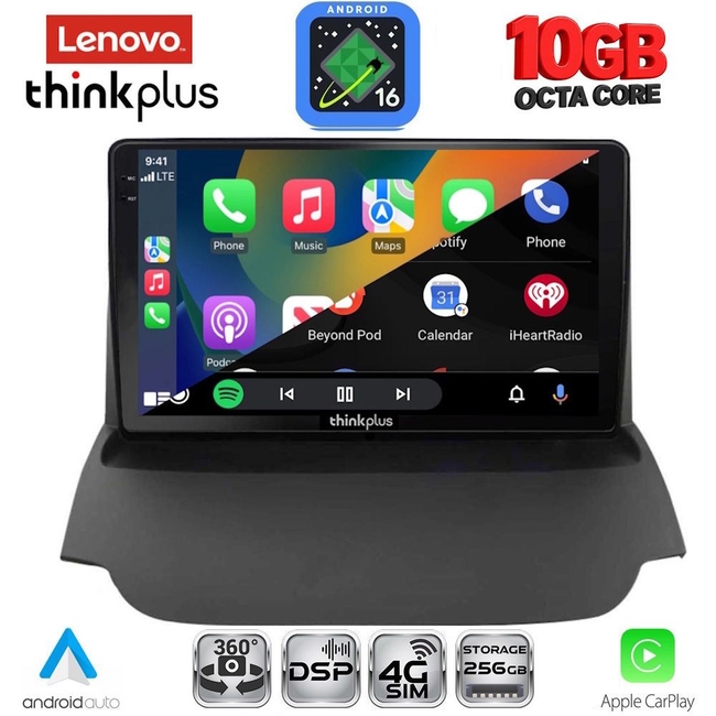 LENOVO LTM 11151A_CPA (9inc) MULTIMEDIA TABLET for FORD ECOSPORT mod. 2012-2018