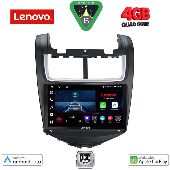LENOVO LVE 8074B_CPAA (9inc) MULTIMEDIA TABLET for CHEVROLET AVEO mod. 2014-2017