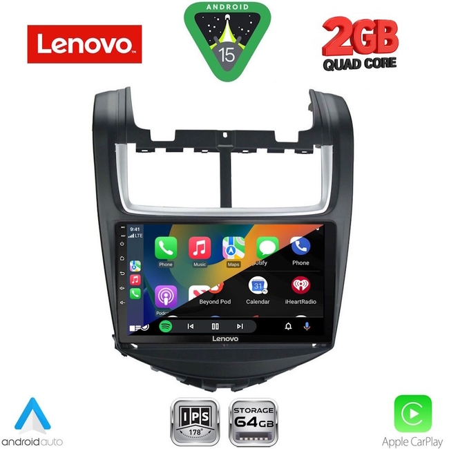 LENOVO LVD 2074B_CPA (9inc) MULTIMEDIA TABLET for CHEVROLET AVEO mod. 2014-2017