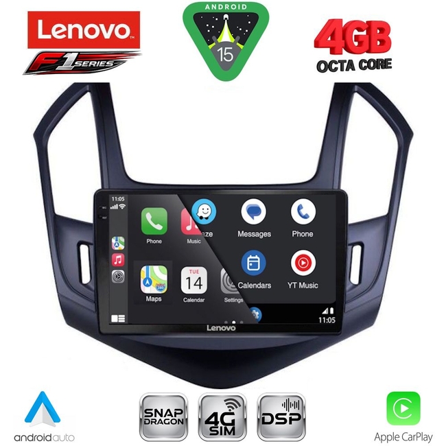 LENOVO SSQ 9076B_CPA (9inc) MULTIMEDIA TABLET for CHEVROLET CRUZE mod. 2013-2015