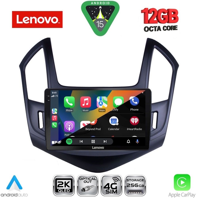 LENOVO SSZ 12076B_CPA (9inc) MULTIMEDIA TABLET for CHEVROLET CRUZE mod. 2013-2015