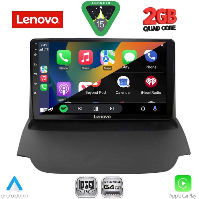 LENOVO LVD 2151A_CPA (9inc) MULTIMEDIA TABLET for FORD ECOSPORT  mod. 2012-2018