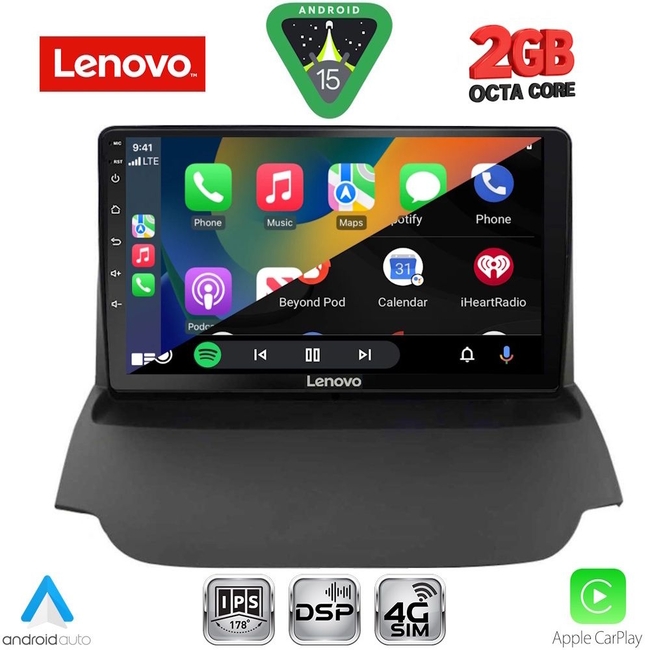 LENOVO LVF 5151A_CPA (9inc) MULTIMEDIA TABLET for FORD ECOSPORT  mod. 2012-2018