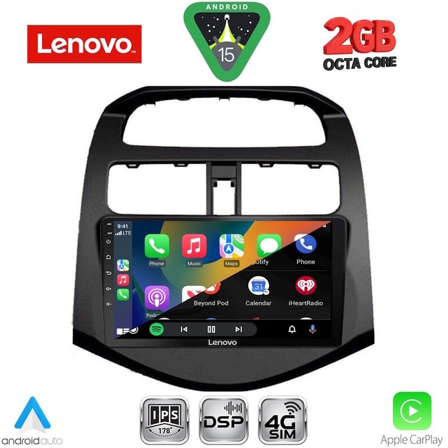 LENOVO LVF 5078A_CPA (9inc) MULTIMEDIA TABLET for CHEVROLET SPARK mod. 2009-2015