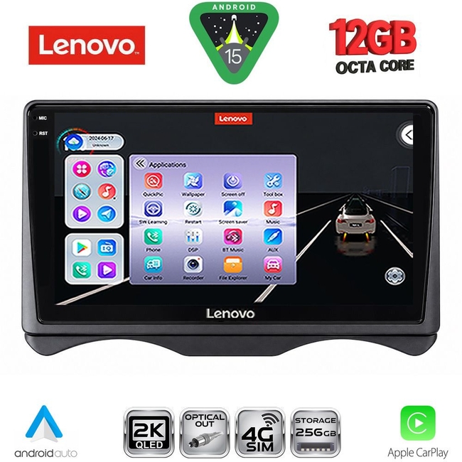 LENOVO SSZ 12091_CPA (9inc) MULTIMEDIA TABLET for CITROEN C3 mod. 2001-2009 (DASHBOARD)
