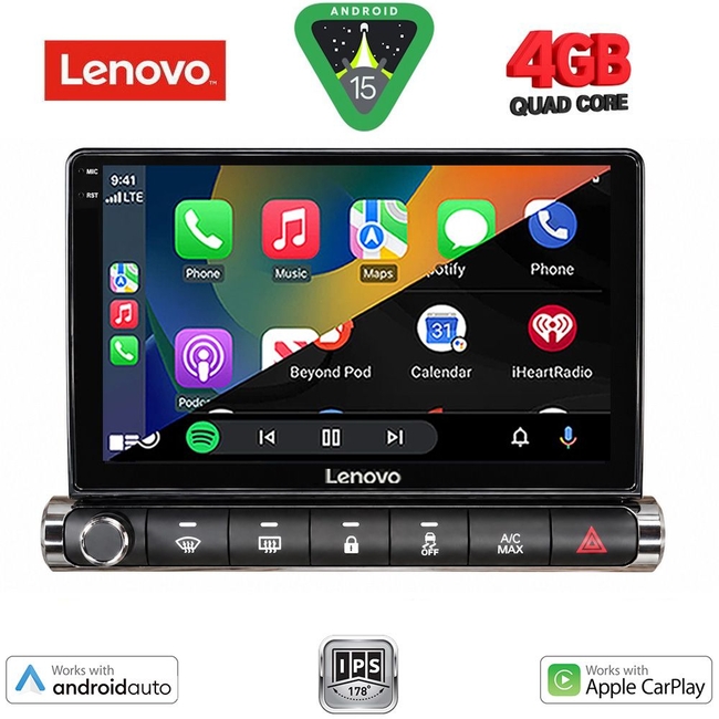 LENOVO LVE 8089H_CPAA (9inc) MULTIMEDIA TABLET for CITROEN C4 CACTUS mod. 2014-2021 High Version