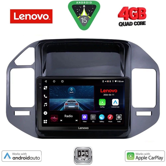 LENOVO LVE 8444BL_CPAA (9inc) MULTIMEDIA TABLET for MITSUBISHI PAJERO mod. 1999-2006