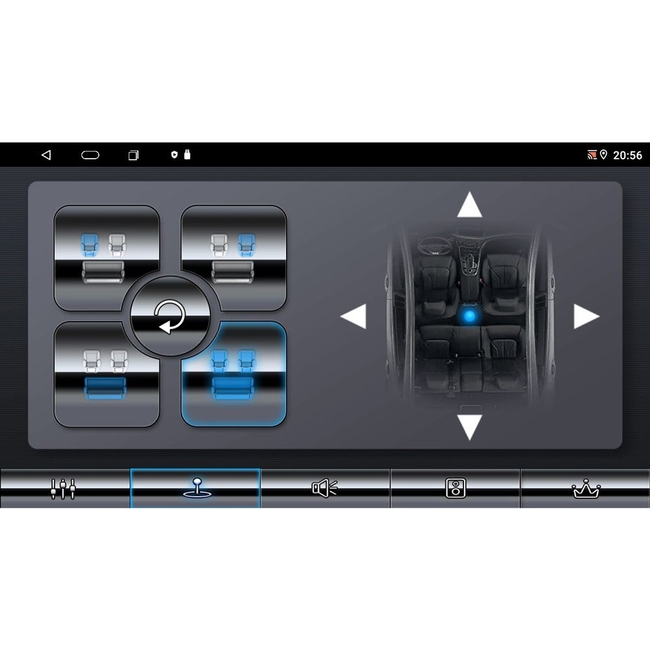 LENOVO LVF 5444BL_CPA (9inc) MULTIMEDIA TABLET for MITSUBISHI PAJERO mod. 1999-2006