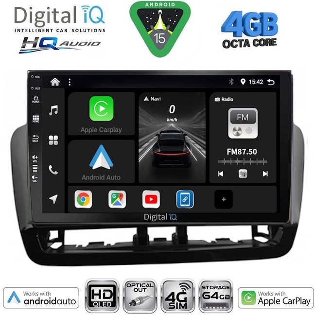 DIGITAL IQ BXK 19572GR_CPAA (9inc) MULTIMEDIA TABLET for SEAT IBIZA mod. 2012-2015