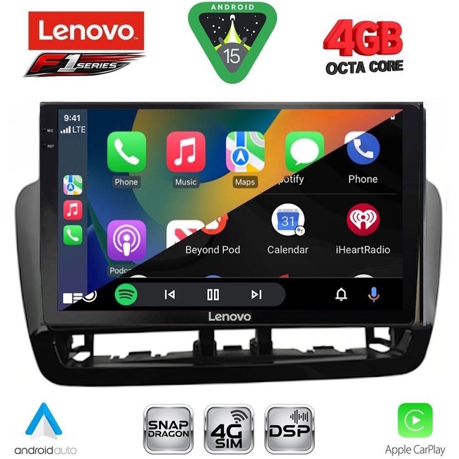 LENOVO SSQ 9572BL_CPA (9inc) MULTIMEDIA TABLET for SEAT IBIZA mod. 2012-2015
