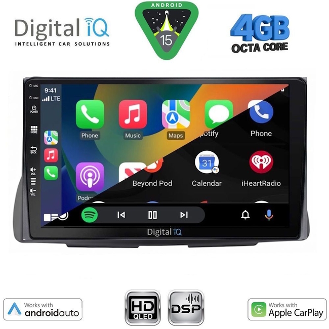 DIGITAL IQ BXF 16090_CPAA (9inc) MULTIMEDIA TABLET for CITROEN C2 mod. 2003-2009