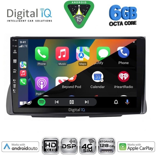DIGITAL IQ BXF 17090_CPAA (9inc) MULTIMEDIA TABLET for CITROEN C2 mod. 2003-2009
