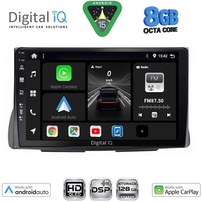 DIGITAL IQ BXF 18090_CPAA (9inc) MULTIMEDIA TABLET for CITROEN C2 mod. 2003-2009