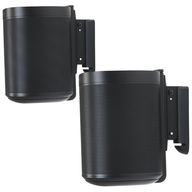 Flexson S1-WMX2 - Wall Mount One/Play1 Blk (Ζεύγος)