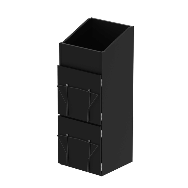 Glorious Record Box Display Door - Black (Τεμάχιο)