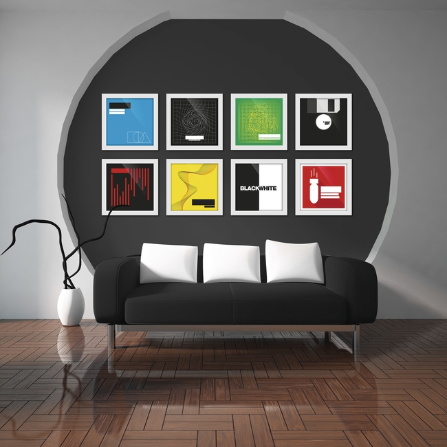 Glorious Vinyl Frame Set 12'' - Black (Τεμάχιο)