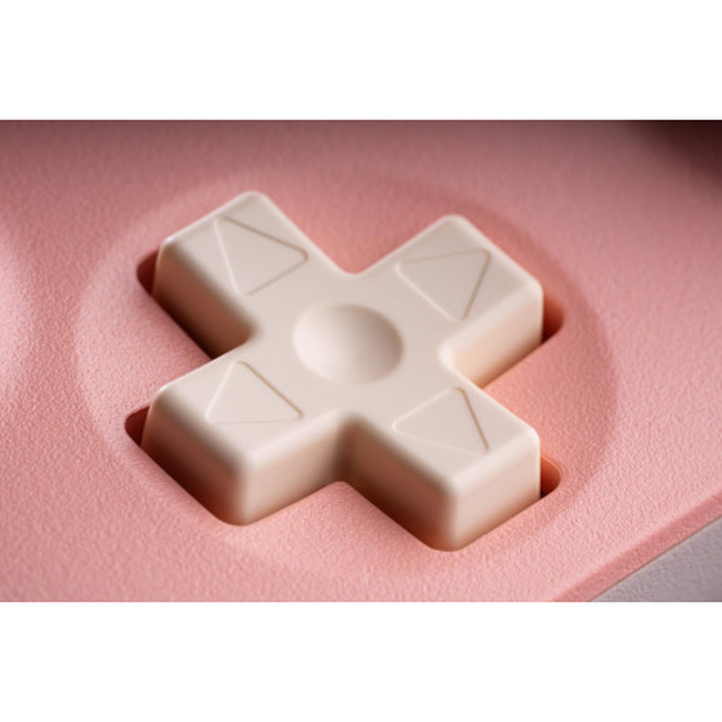 8BitDo Ultimate 2C Wireless BΤ and 2.4Ghz Pad Peach (RET00472) χειριστήριο συμβατό με PC &amp; Android με 1000 Hz Polling Rate