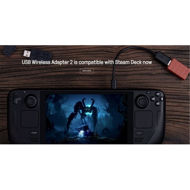 8BitDo USB Wireless Adapter 2  RET00311 ΠΟΡΤΟΚΑΛΙ