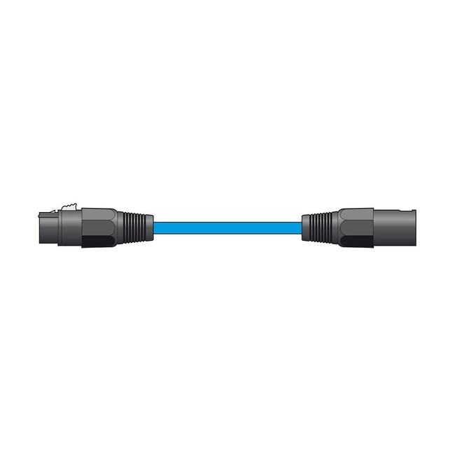 XF-XM600BL Καλώδιο Μικροφώνου XLR Female - XLR Male 6m Μπλε (Τεμάχιο)