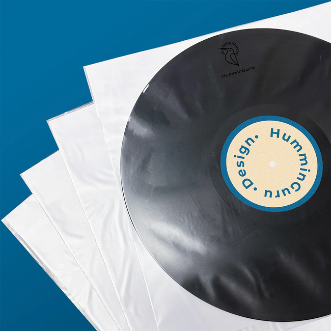 HumminGuru 12" Premium Inner Record Sleeves (50 pack)