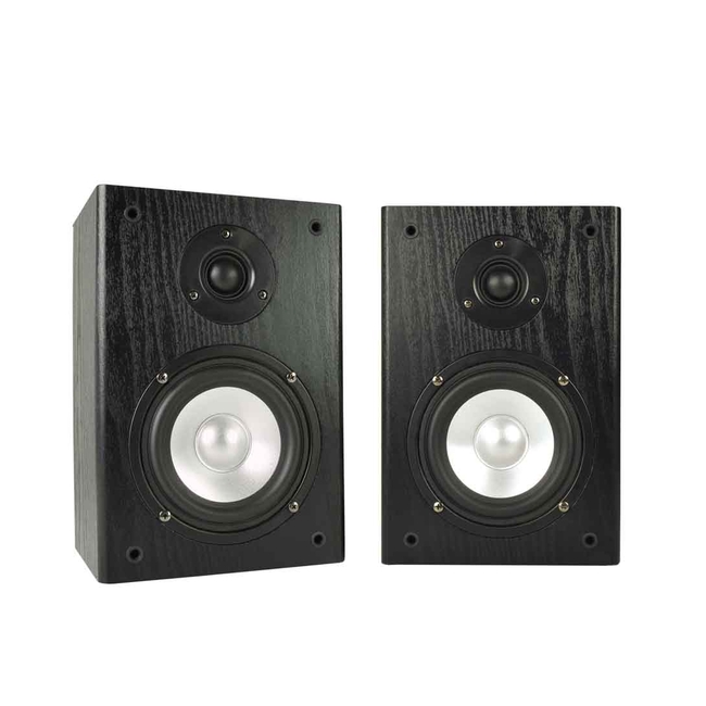Adastra AB-5 Ηχεία Βιβλιοθήκης 5.25'' 2 Δρόμων 50W RMS Μαύρα (Ζεύγος)