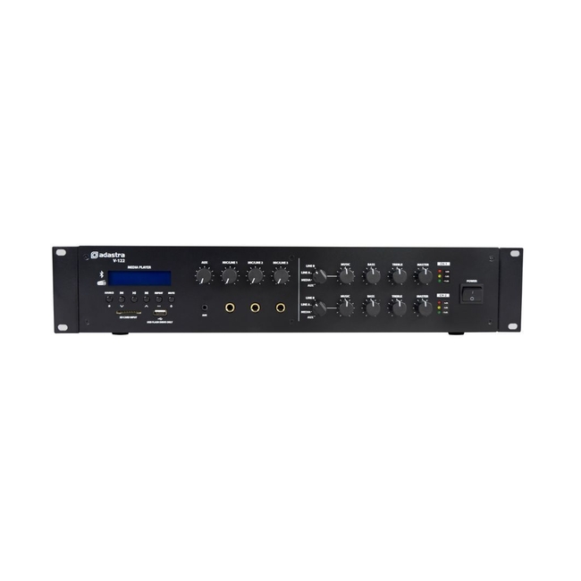 Adastra V-122 Μίκτης-Ενισχυτής 100V 2 x 120W DAB+/FM/USB/SD/BT (Τεμάχιο)