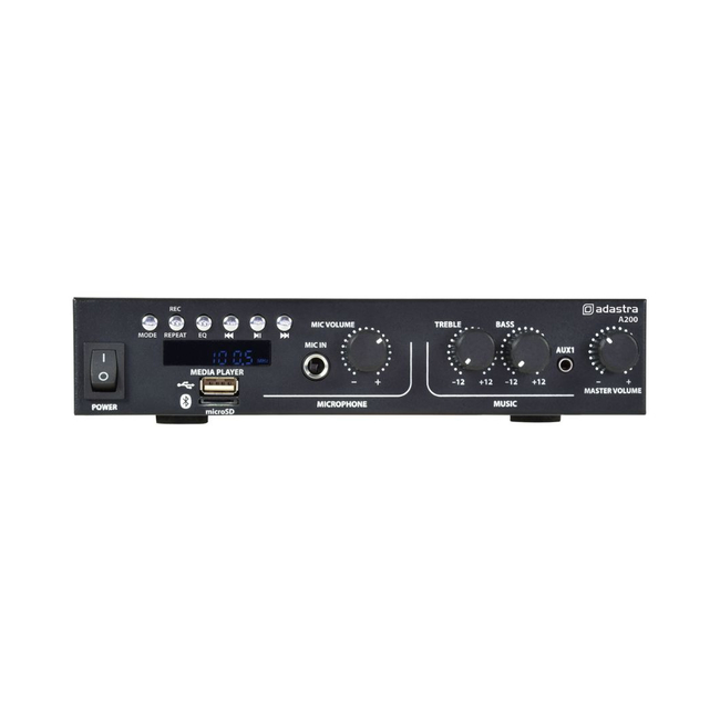 Adastra A200 Stereo PA Ενισχυτής 2 x 100 W / 4 Ohms (953.425UK)