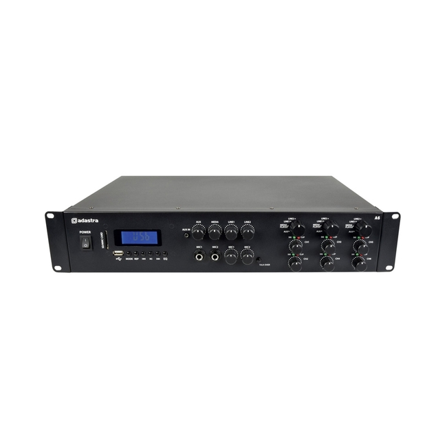 Adastra A6 Τριπλός Στερεοφωνικός Ενισχυτής 3x2x200W 2U