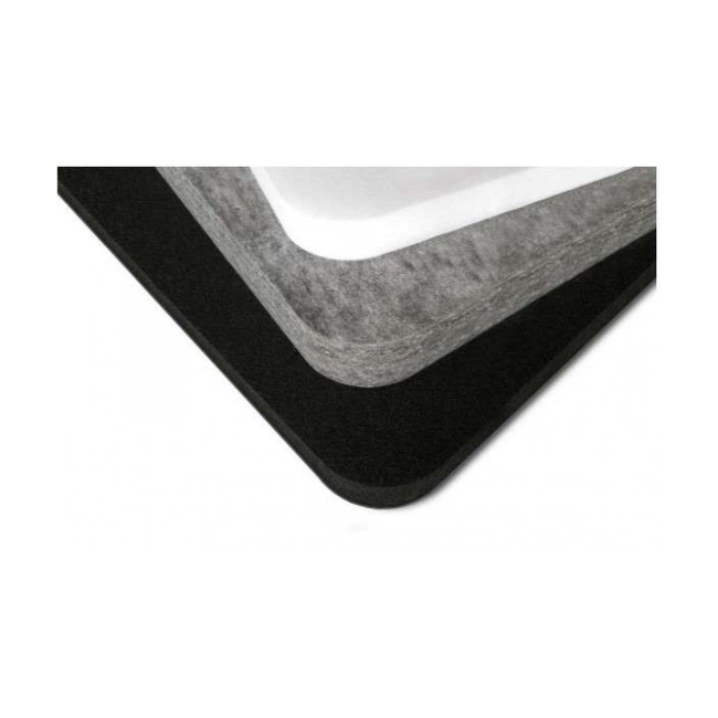 Audiodesigner ECOPLAN® Rectangle Ηχοαπορροφητικά Πάνελ 60 x 120 x 4cm / 2,88 τ.μ. Γκρι (Σετ 4 Τεμαχίων)