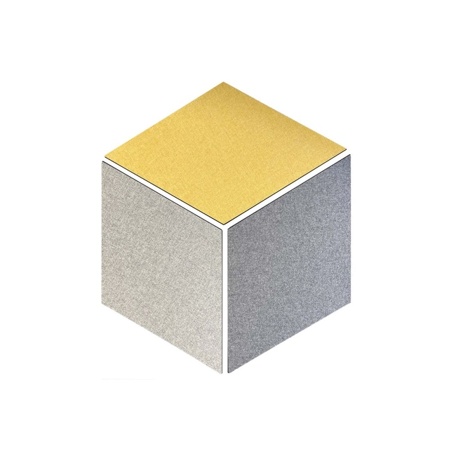 Audiodesigner Walltone Rhombus Set Grey/Yellow Ηχοαπορροφητικά Διακοσμητικά Πάνελ από Τσόχα 3mm