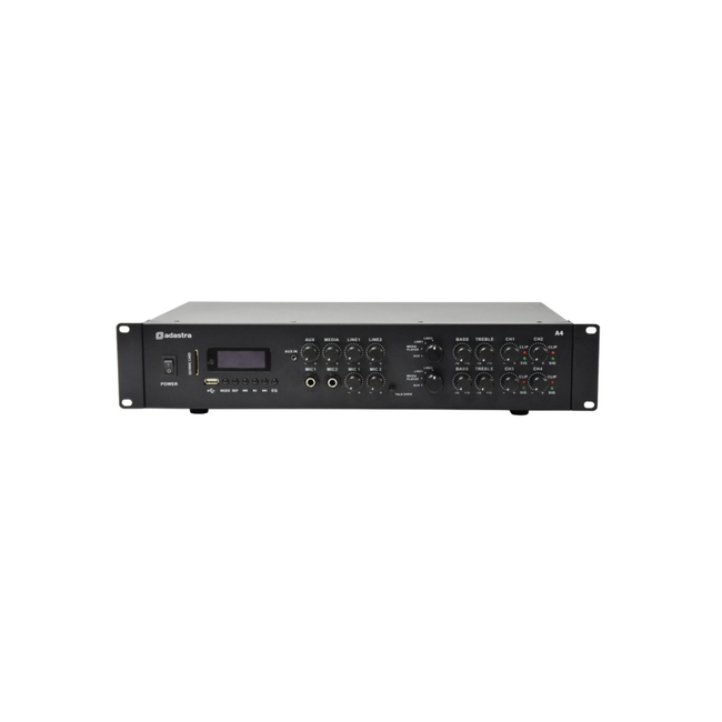Adastra A4 Διπλός Στερεοφωνικός Ενισχυτής 4x200W 2U
