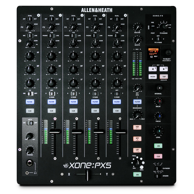 Allen & Heath Xone PX5 - 5ch - USB - fx