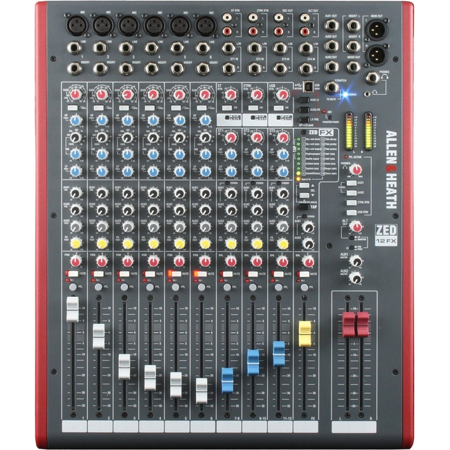 Allen & Heath ZED-12FX - 6 mic 4 stereo