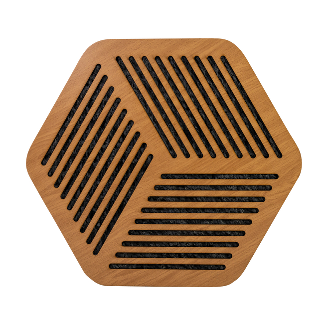 ALPHAcoustic Acoucell Hexa Wood - Qube (6 Τεμάχια)