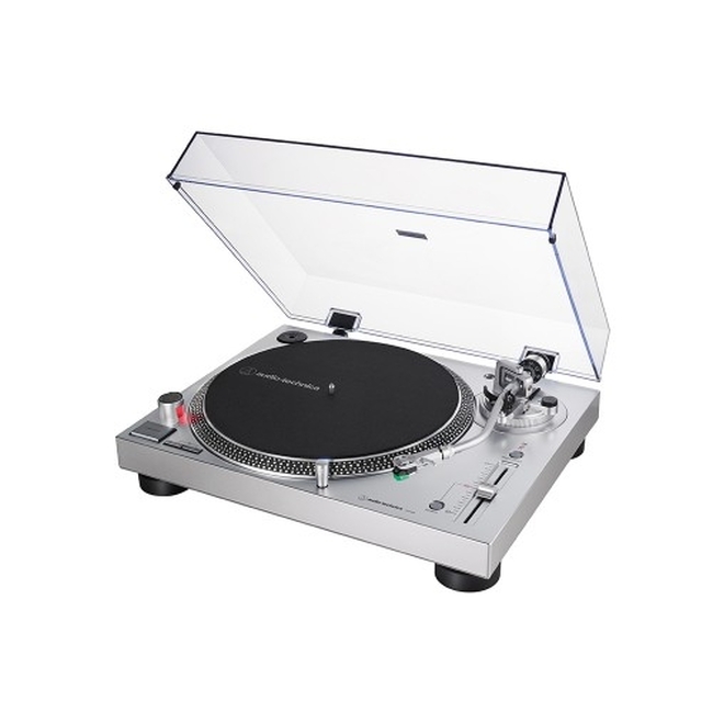 Audio Technica AT-LP120X/HS6 USB Silver - Direct Drive - Με προενισχυτή -  Με εγγύηση αντιπροσωπείας και ταινία γνησιότητας