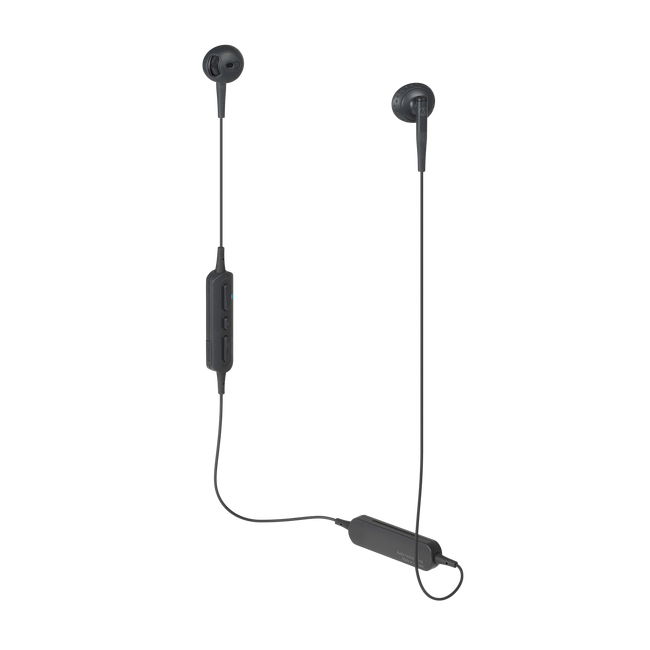 Audio Technica ATH-C200BT Earbud Bluetooth Handsfree Ακουστικά (Black)
