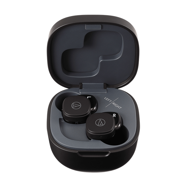 Audio Technica - ATH-SQ1TW Ασύρματα Ακουστικά / Bluetooth & NFC (Black)