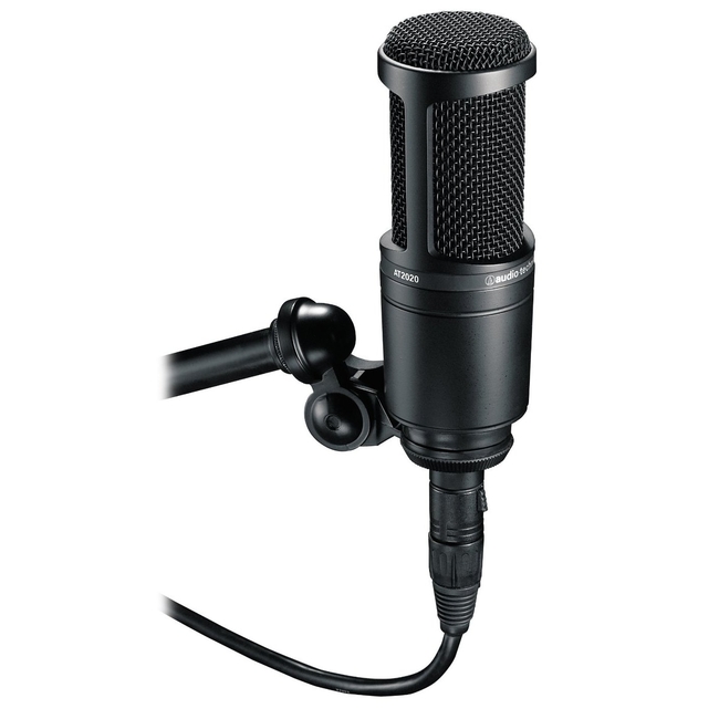 Audio Technica AT2020 - Πυκνωτικό Μεγάλου Διαφράγματος