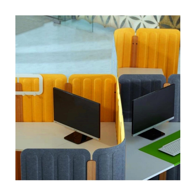 Audiodesigner PET Work Station Σετ Ηχοαπορροφητικό Πάνελ με Γραφείο 122x242 (Τεμάχιο)