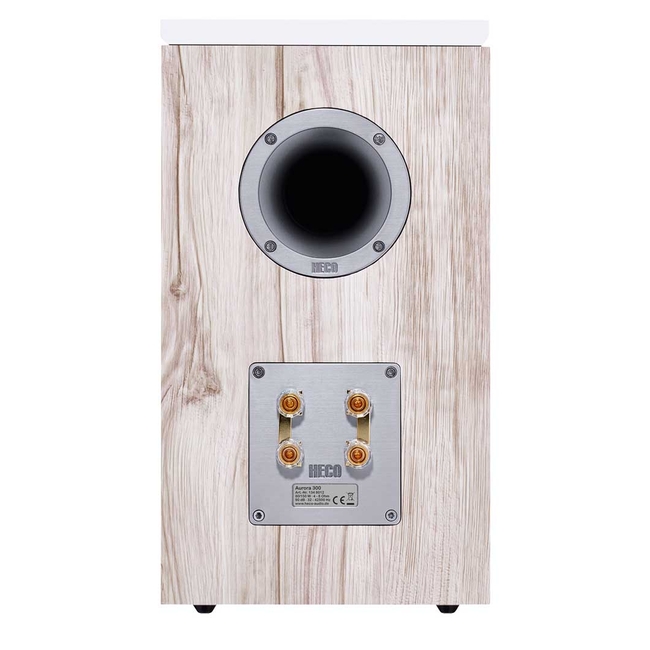 HECO Aurora 300 Ηχεία Βιβλιοθήκης 2 Δρόμων 6.5" 80W RMS Ivory White (Ζεύγος)