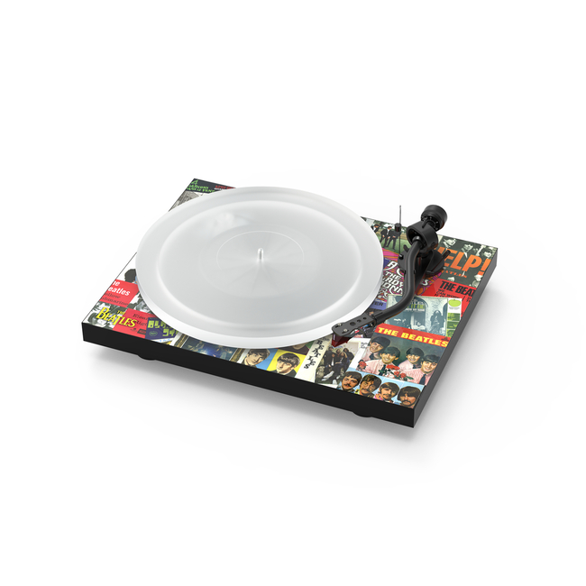 Pro-Ject Audio DEBUT S-SHAPE - The BEATLES SINGLES  limited edition turntable (including Pick it Mono 2M Red cartridge)
