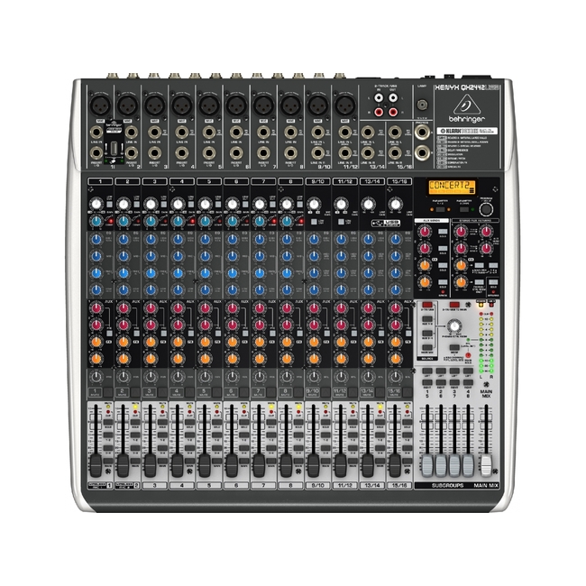 Behringer XENYX QX2442 USB - 10 mic 5 stereo