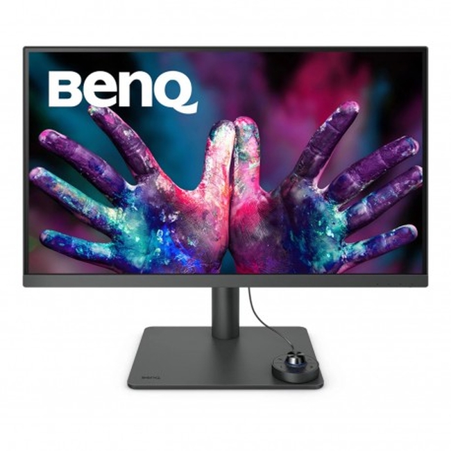 BENQ PD2705U Οθόνη 27 ιντσών 4K για Σχεδιαστές DualView με QHD,100% sRGB, HDR, USB-C