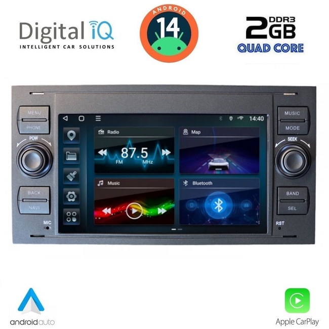 DIGITAL IQ BLD 202B_CPA (7" DECK) MULTIMEDIA for FORD mod. 2004-2008